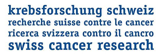 Logo of Krebsforschung Schweiz