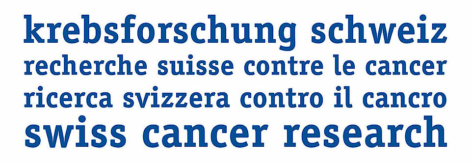 Logo of Krebsforschung Schweiz