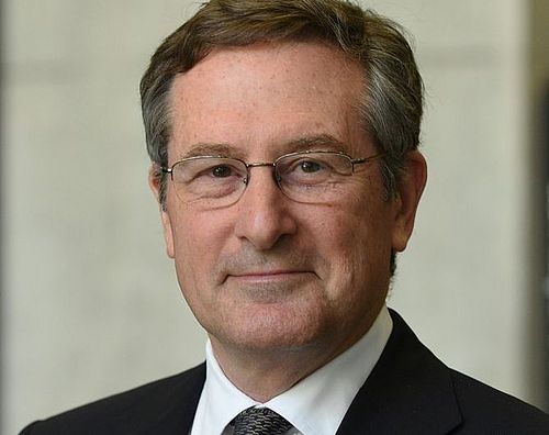 Portrait of professor Michael Hall