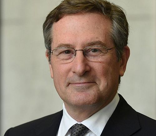 Portrait of professor Michael Hall