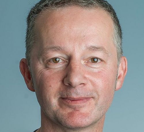 Portrait of professor Primo Schaer